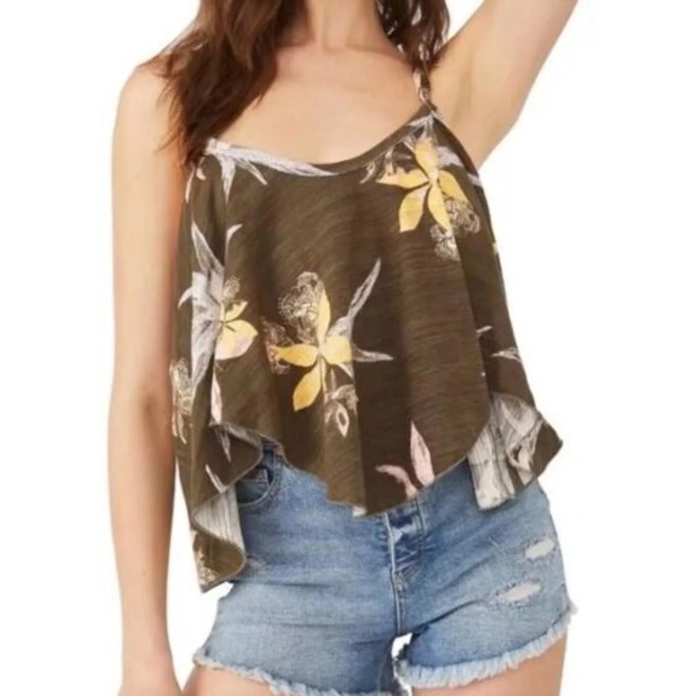 Free People We The Free Hey Girl Tank Sz small